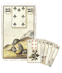 Lenormand Kombination 23