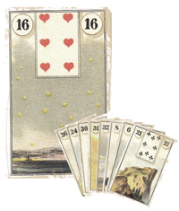 Lenormand Kombination 16